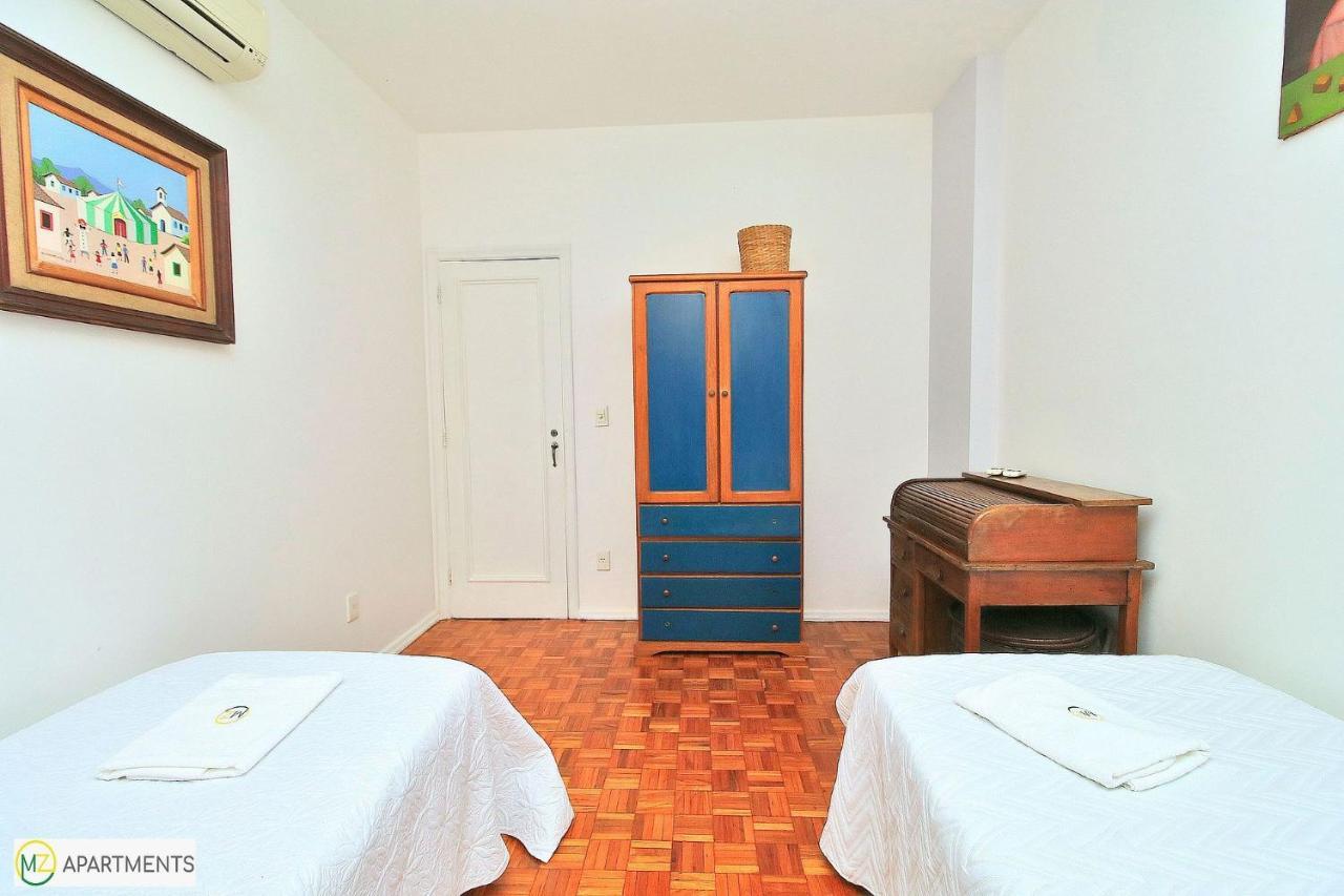 Estiloso 3 Quartos Para 6 Pessoas Em Copacabana Rio de Janeiro Exterior foto